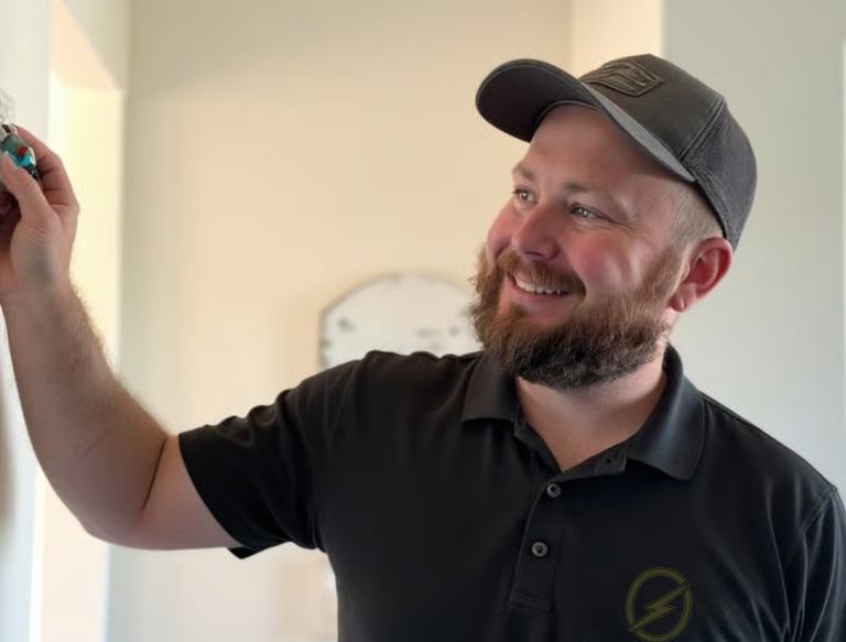 Tyson O'Bray, Master Electrician and owner of O'Bray Electric